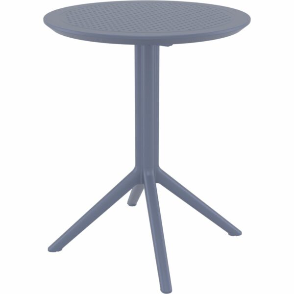 Sky bord m/vip Ø60cm-Sky bord m/vip Ø60cm - MØRKEGRÅ