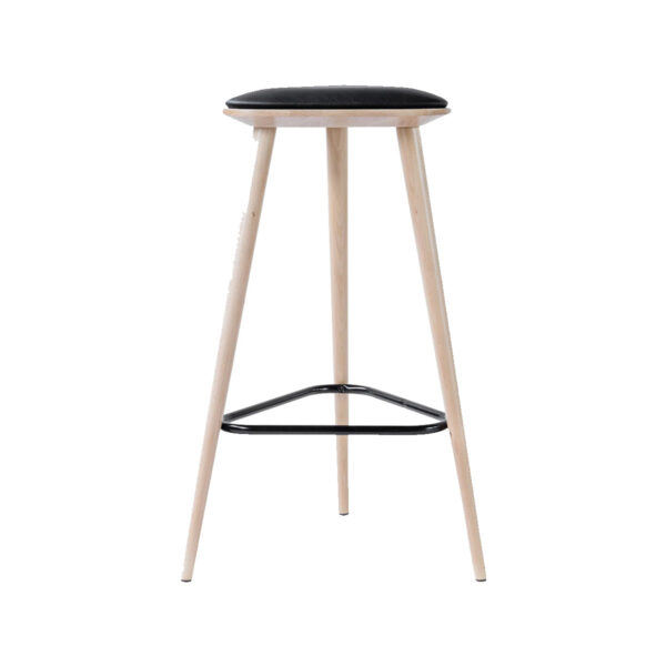 Frank barstol med sædehøjde 78cm-Frank barstol  - NATUR - SORT DOLARO