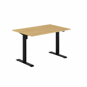 EASY Hæve/Sænkebord m/1 motor 120x80cm-EASY Hæve/Sænkebord m/1 motor 120x80cm  EG-SORT