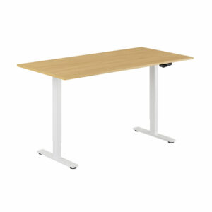 ECO Hæve/Sænkebord manuelt 160x80cm-ECO Hæve/Sænkebord manuelt 160x80cm  EG-HVID