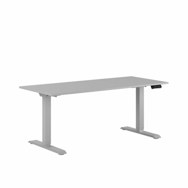 Premium Hæve/Sænkebord m/2 motorer 160x70cm-Premium Hæve/Sænkebord m/2 motorer 160x70cm  GRÅ -GRÅ