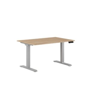 Premium Hæve/Sænkebord m/2 motorer 120x80cm-Premium Hæve/Sænkebord m/2 motorer 120x80cm  URBAN-GRÅ