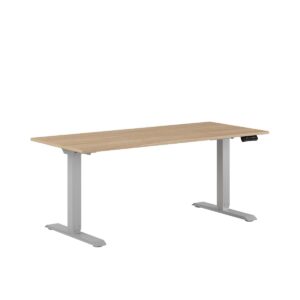 Premium Hæve/Sænkebord m/2 motorer 160x70cm-Premium Hæve/Sænkebord m/2 motorer 160x70cm  URBAN-GRÅ