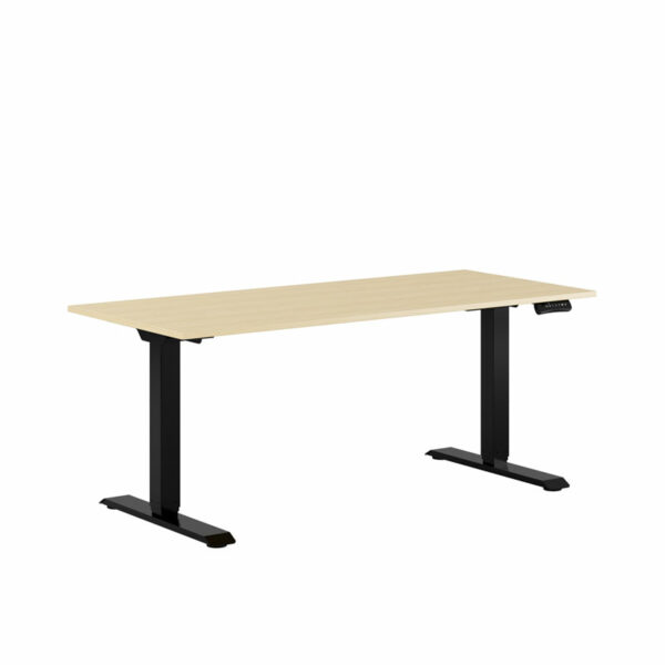 Premium Hæve/Sænkebord m/2 motorer 160x70cm-Premium Hæve/Sænkebord m/2 motorer 160x70cm  EG -SORT