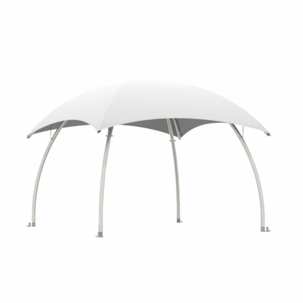 LOUNGER M - komplett med takduk, hvit