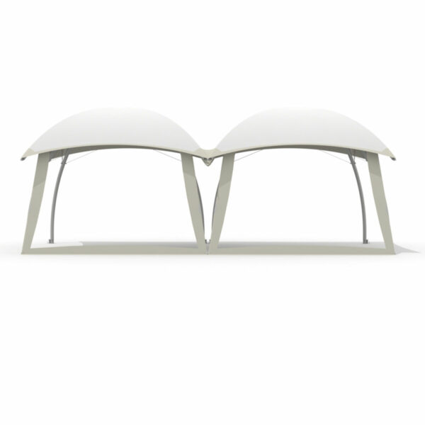 LOUNGER M - Samlestykke, hvit