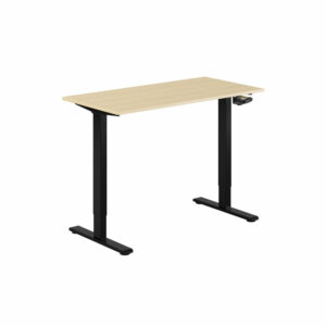 ECO Hæve/Sænkebord manuelt 120x60cm-ECO Hæve/Sænkebord manuelt 120x60cm  BIRK-SORT