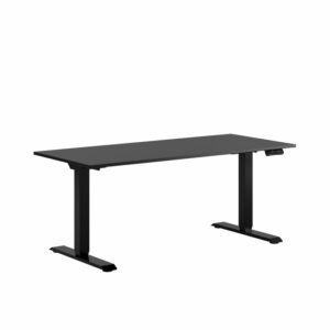 Premium Hæve/Sænkebord m/2 motorer 160x70cm-Premium Hæve/Sænkebord m/2 motorer 160x70cm  SORT -SORT