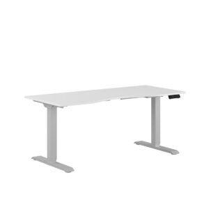 Premium Hæve/Sænkebord m/2 motorer og maveudtag 160x80cm-