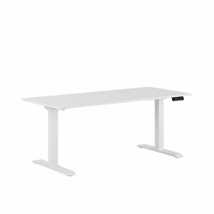 Premium Hæve/Sænkebord m/2 motorer 160x70cm-Premium Hæve/Sænkebord m/2 motorer 160x70cm  HVID -HVID