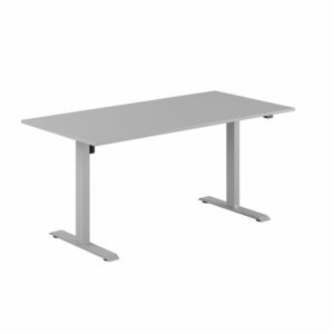 EASY Hæve/Sænkebord m/1 motor 160x80cm-EASY Hæve/Sænkebord m/1 motor 160x80cm  GRÅ-GRÅ