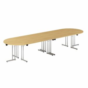 Konferencebord - 400x120cm - Sammenklappeligt bord-Konference Style - 400x120cm - EG-KROM