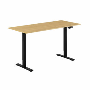 ECO Hæve/Sænkebord manuelt 160x70cm-ECO Hæve/Sænkebord manuelt 160x70cm  EG-SORT