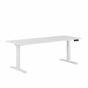 Premium Hæve/Sænkebord m/2 motorer 180x70cm-Premium Hæve/Sænkebord m/2 motorer 180x70cm  HVID -HVID