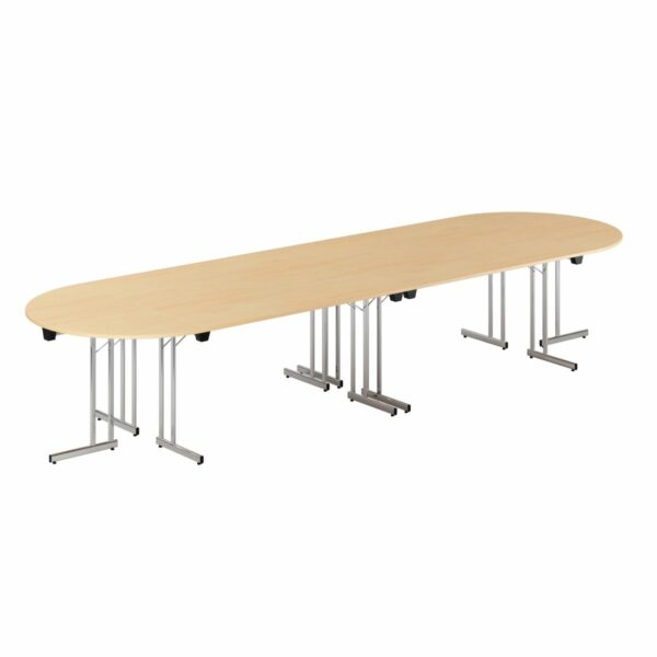 Konferencebord - 400x120cm - Sammenklappeligt bord-Konference Style - 400x120cm - BØG-KROM