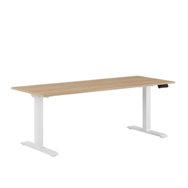 Premium Hæve/Sænkebord m/2 motorer 180x70cm-Premium Hæve/Sænkebord m/2 motorer 180x70cm  URBAN-HVID