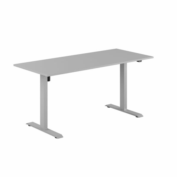 EASY Hæve/Sænkebord m/1 motor 160x70cm-EASY Hæve/Sænkebord m/1 motor 160x70cm  GRÅ-GRÅ