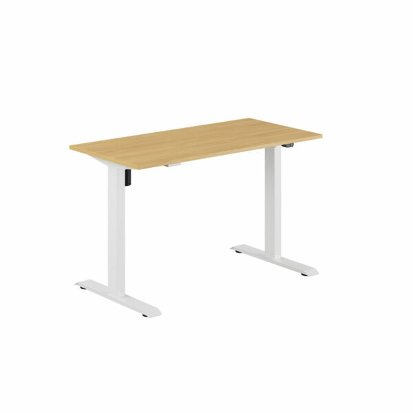 EASY Hæve/Sænkebord m/1 motor 120x60cm-EASY Hæve/Sænkebord m/1 motor 120x60cm  EG-HVID