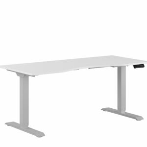 Premium Hæve/Sænkebord m/2 motorer og maveudtag 160x80cm-Premium Hæve/Sænkebord m/2 motorer og maveu