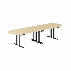 Konferencebord - 340x100cm - Sammenklappeligt bord-Konference Style - 340x100cm - BIRK-SORT
