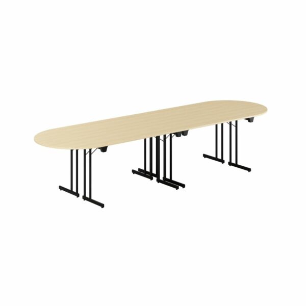 Konferencebord - 340x100cm - Sammenklappeligt bord-Konference Style - 340x100cm - BIRK-SORT