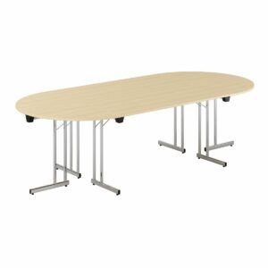 Konferencebord - 260x120cm - Sammenklappeligt bord-Konference Style - 260x120cm - BIRK-KROM