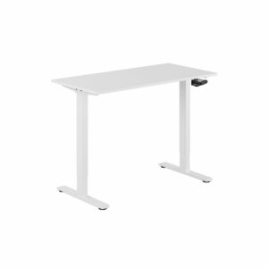 ECO Hæve/Sænkebord manuelt 120x60cm-ECO Hæve/Sænkebord manuelt 120x60cm  HVID-HVID