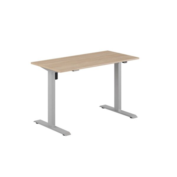 EASY Hæve/Sænkebord m/1 motor 120x60cm-EASY Hæve/Sænkebord m/1 motor 120x60cm  URBAN-GRÅ
