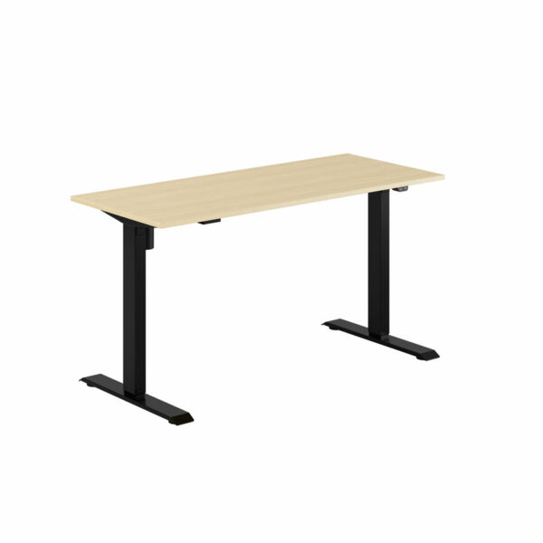 EASY Hæve/Sænkebord m/1 motor 140x60cm-EASY Hæve/Sænkebord m/1 motor 140x60cm  BIRK-SORT