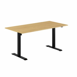 EASY Hæve/Sænkebord m/1 motor 160x80cm-EASY Hæve/Sænkebord m/1 motor 160x80cm  EG-SORT