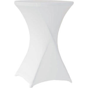 Zown NC - klapbord Cocktail Ø80cm inkl. stretchdug-Zown NC klapbord Cocktail Ø80 cm inkl. Stetchdug