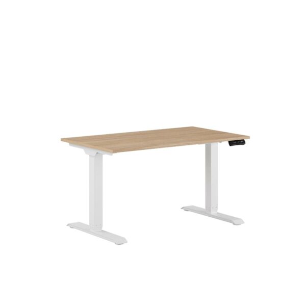 Premium Hæve/Sænkebord m/2 motorer 120x70cm-Premium Hæve/Sænkebord m/2 motorer 120x70cm  URBAN-HVID