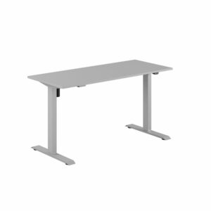 EASY Hæve/Sænkebord m/1 motor 140x60cm-EASY Hæve/Sænkebord m/1 motor 140x60cm  GRÅ-GRÅ
