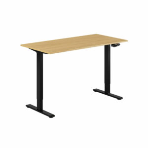 ECO Hæve/Sænkebord manuelt 140x70cm-ECO Hæve/Sænkebord manuelt 140x70cm  EG-SORT