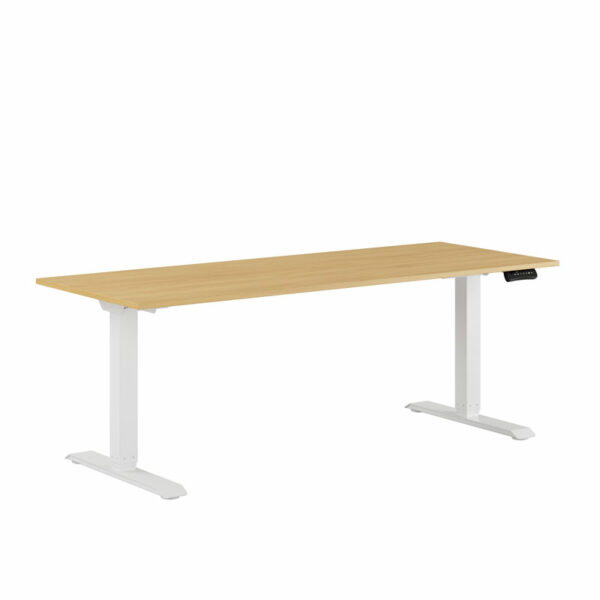 Premium Hæve/Sænkebord m/2 motorer 180x70cm-Premium Hæve/Sænkebord m/2 motorer 180x70cm  EG -HVID