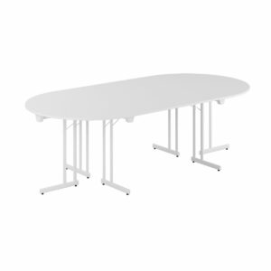 Konferencebord - 240x120cm - Sammenklappeligt bord-Konference Style - 240x120cm - HVID-HVID