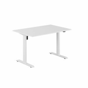 EASY Hæve/Sænkebord m/1 motor 120x80cm-EASY Hæve/Sænkebord m/1 motor 120x80cm  HVID-HVID