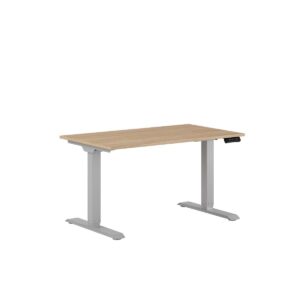 Premium Hæve/Sænkebord m/2 motorer 120x70cm-Premium Hæve/Sænkebord m/2 motorer 120x70cm  URBAN-GRÅ