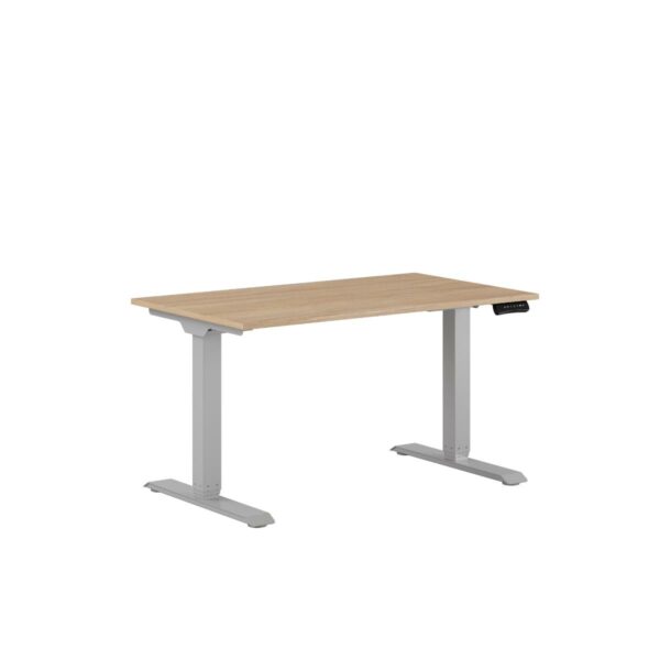 Premium Hæve/Sænkebord m/2 motorer 120x70cm-Premium Hæve/Sænkebord m/2 motorer 120x70cm  URBAN-GRÅ