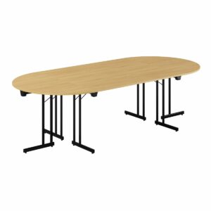 Konferencebord - 260x120cm - Sammenklappeligt bord-Konference Style - 260x120cm - EG-SORT