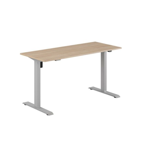 EASY Hæve/Sænkebord m/1 motor 140x60cm-EASY Hæve/Sænkebord m/1 motor 140x60cm  URBAN-GRÅ