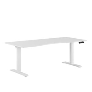 Premium Hæve/Sænkebord m/2 motorer og maveudtag 180x80cm-