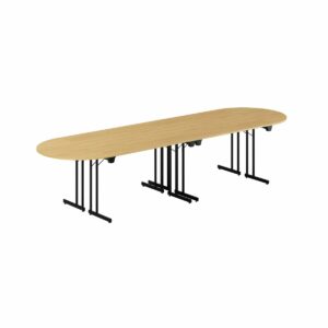 Konferencebord - 340x100cm - Sammenklappeligt bord-Konference Style - 340x100cm - EG-SORT