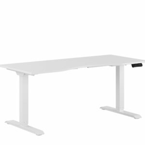 Premium Hæve/Sænkebord m/2 motorer og maveudtag 160x80cm-Premium Hæve/Sænkebord m/2 motorer og maveu