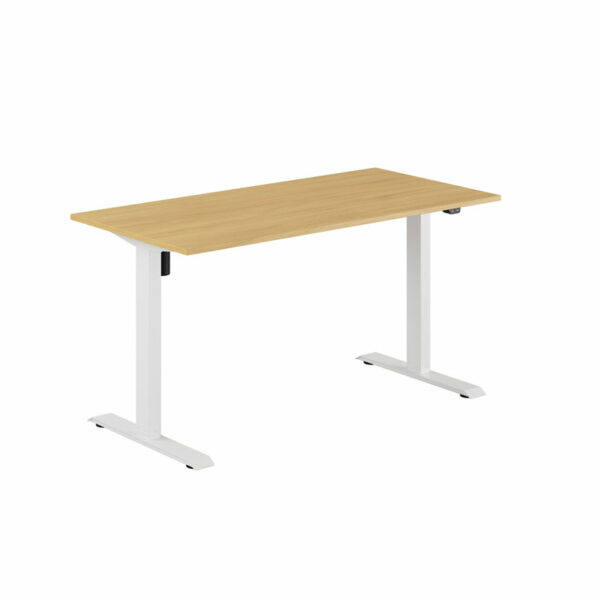 EASY Hæve/Sænkebord m/1 motor 140x70cm-EASY Hæve/Sænkebord m/1 motor 140x70cm  EG-HVID