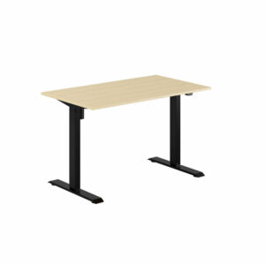 EASY Hæve/Sænkebord m/1 motor 120x70cm-EASY Hæve/Sænkebord m/1 motor 120x70cm  BIRK-SORT