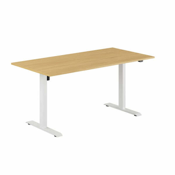 EASY Hæve/Sænkebord m/1 motor 160x80cm-EASY Hæve/Sænkebord m/1 motor 160x80cm  EG-HVID