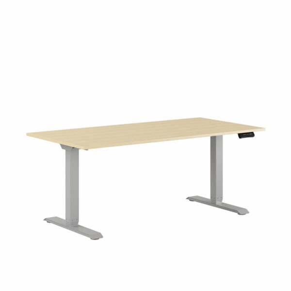 Premium Hæve/Sænkebord m/2 motorer 160x80cm-Premium Hæve/Sænkebord m/2 motorer 160x80cm  EG -GRÅ