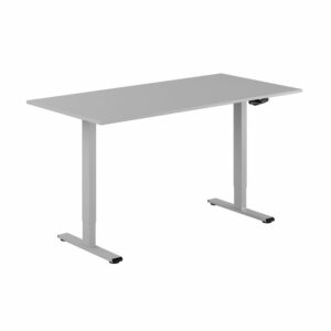 ECO Hæve/Sænkebord manuelt 160x80cm-ECO Hæve/Sænkebord manuelt 160x80cm  GRÅ-GRÅ