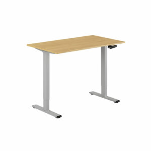 ECO Hæve/Sænkebord manuelt 120x70cm-ECO Hæve/Sænkebord manuelt 120x70cm  EG-GRÅ